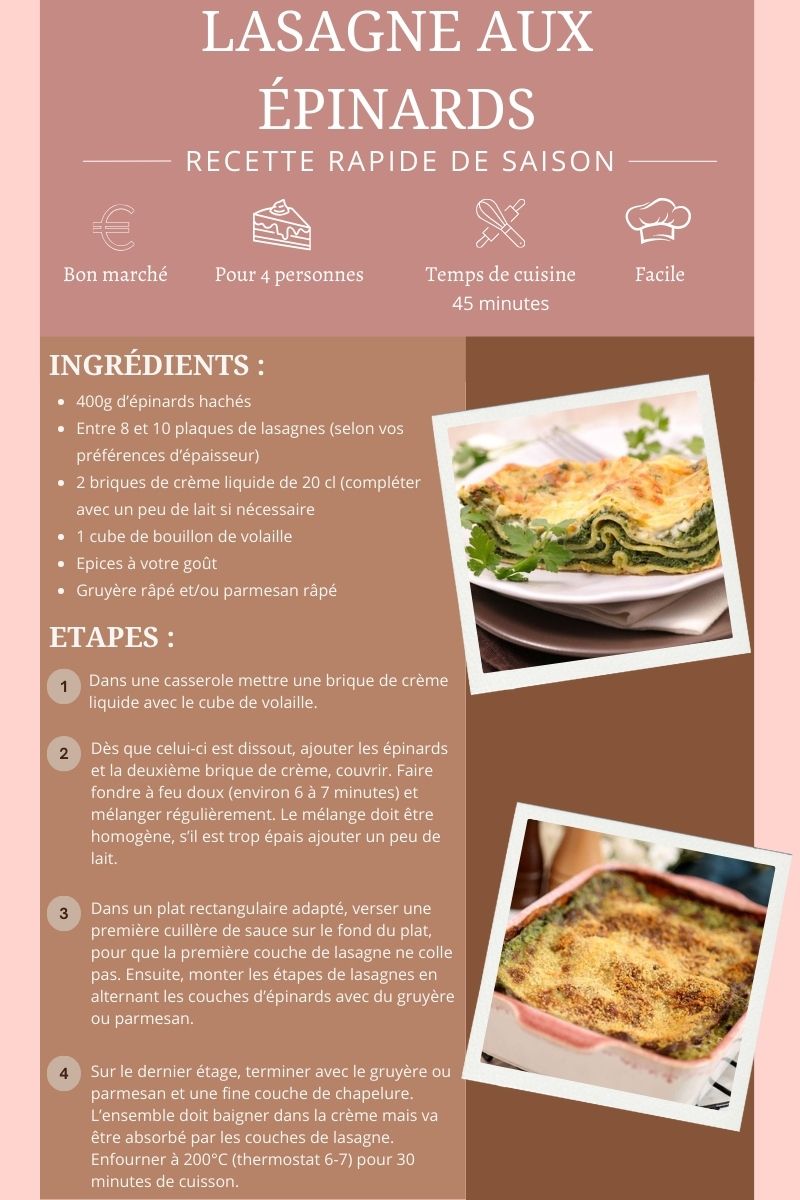 RECETTE - newsletter février